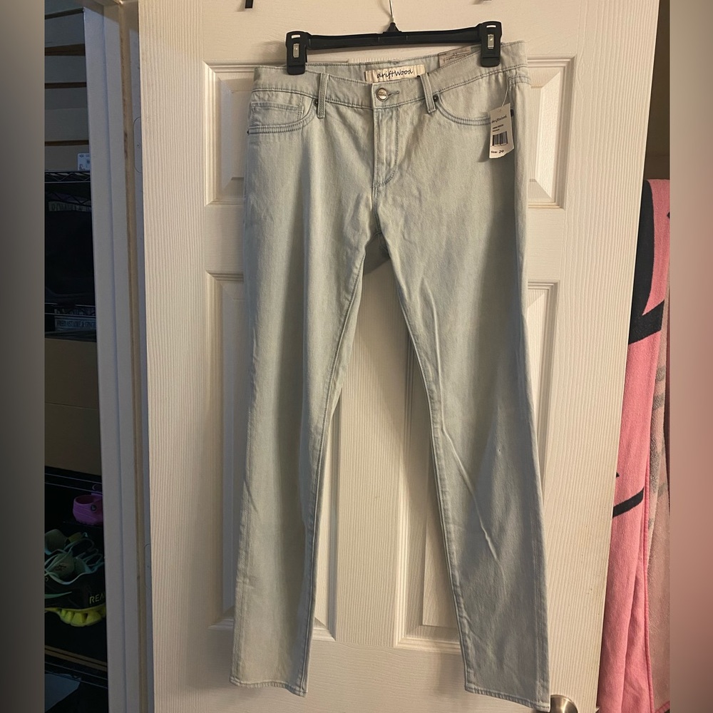 Driftwood Women’s/Junior’s Jeans Size 29 Super Skinny Light Soft Denim-New w/Tag